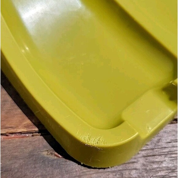 VTG Tupperware Double Spoon Utensil Rest Saver #1226 Avocado Green  Shampoo Bar - Picture 4 of 7
